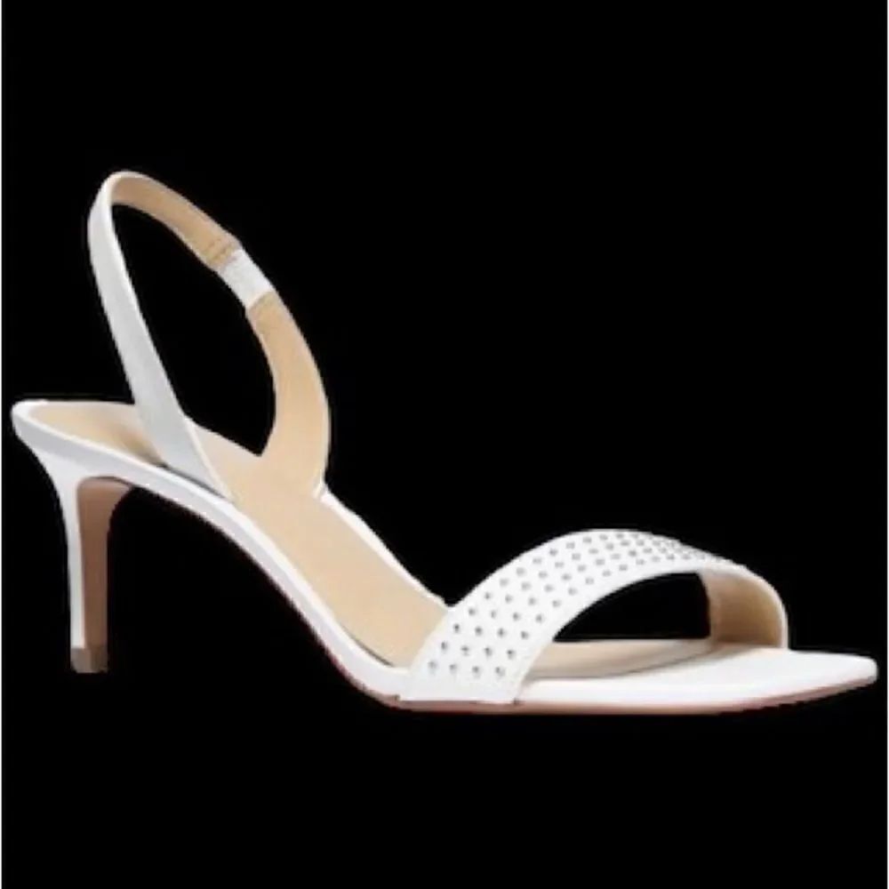 MICHAEL Michael Kors Mila Dress Sandals in the Size 9M in White Color